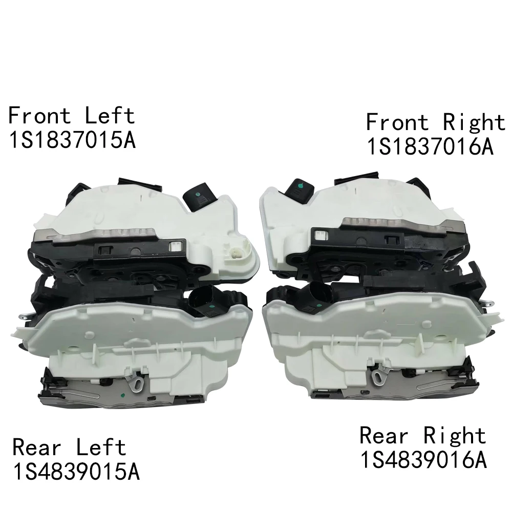 Привод дверного замка 1S1837015A 1S1837016A 1S4839015A 1S4839016A для VW e-up 2012-2022 Skoda CITIGO 2012-2020