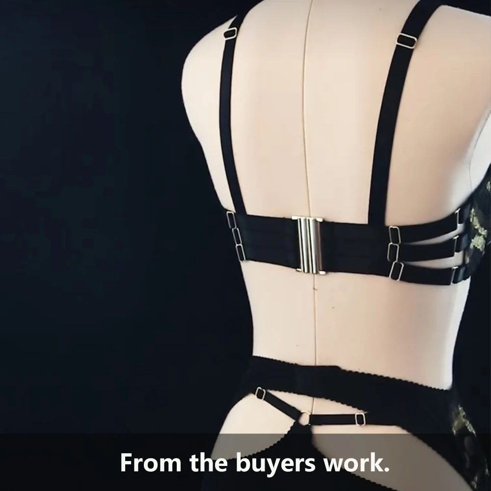 Зажим для бюстгальтера 35 мм металлическая передняя застежка задний крючок