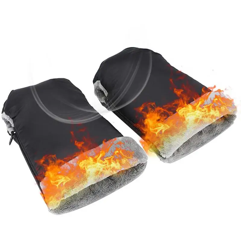 

Insulated Stroller Hand Muff Anti-Freeze Stroller Hand Muff Stroller Hand Muff Warm Gloves For Pushchair Pram Stroller & Car
