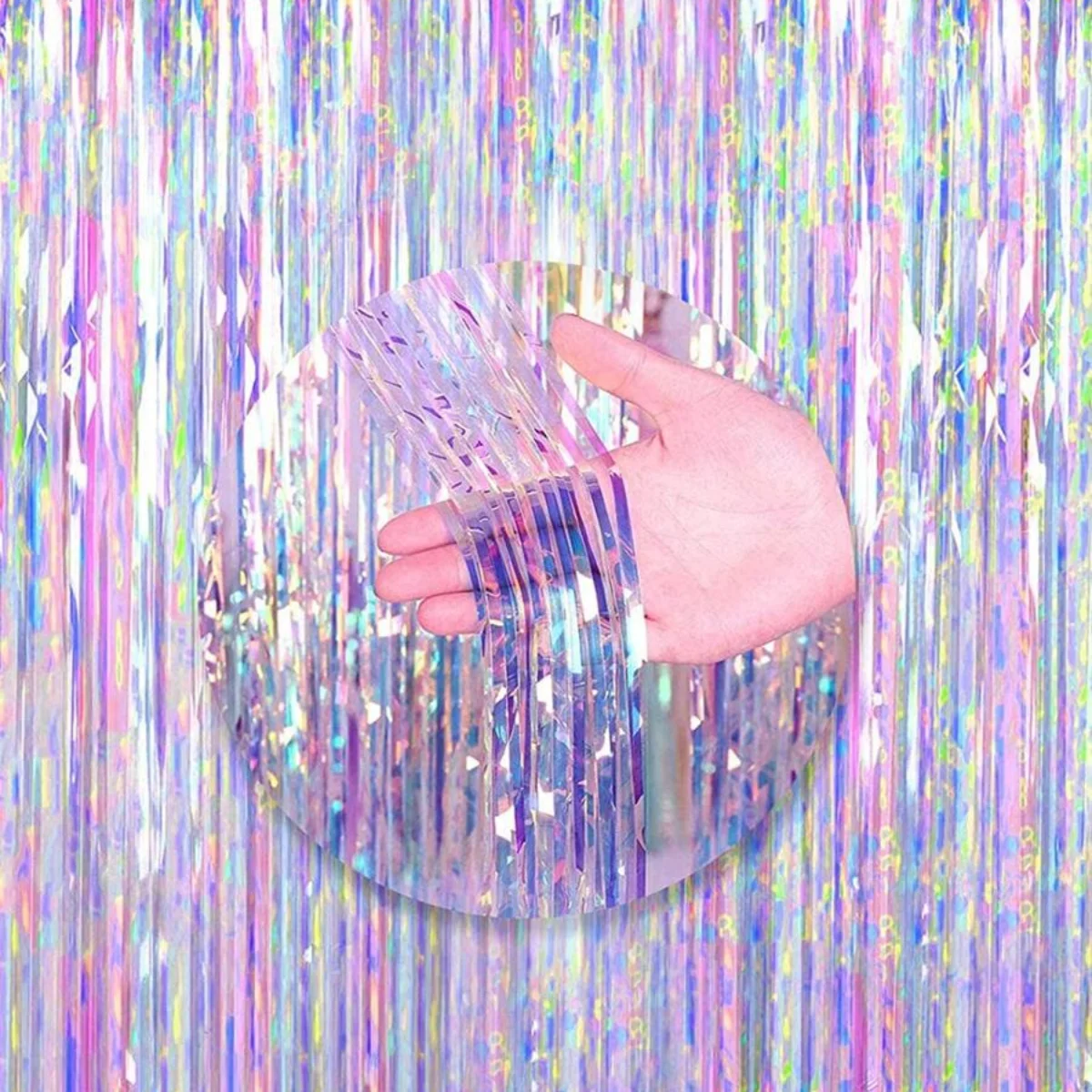 

Фольгированные шторы для вечеринки 2 м