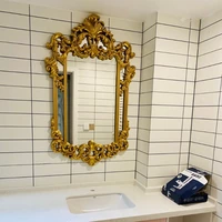 bathroom mirror luxury living room wall decoration cosmetic mirror wall hanging decor spiegel kawaii room decor aesthetic