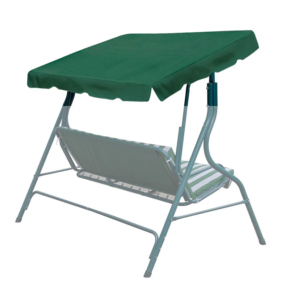 

Garden Swing Chair Cover Shade Sail Dust Waterproof Outdoor Courtyard Hammock Tent Swing Cover (Green)