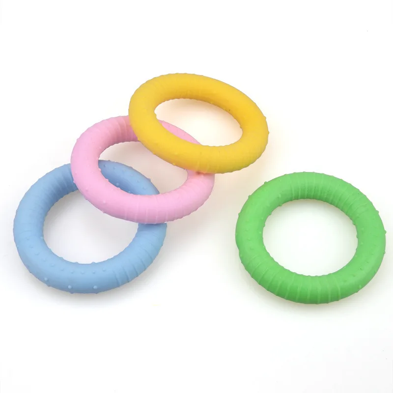 

Dog Toys Milk Flavored Foaming Circle Small Dog Molar Teeth Cleaning Pet Toys