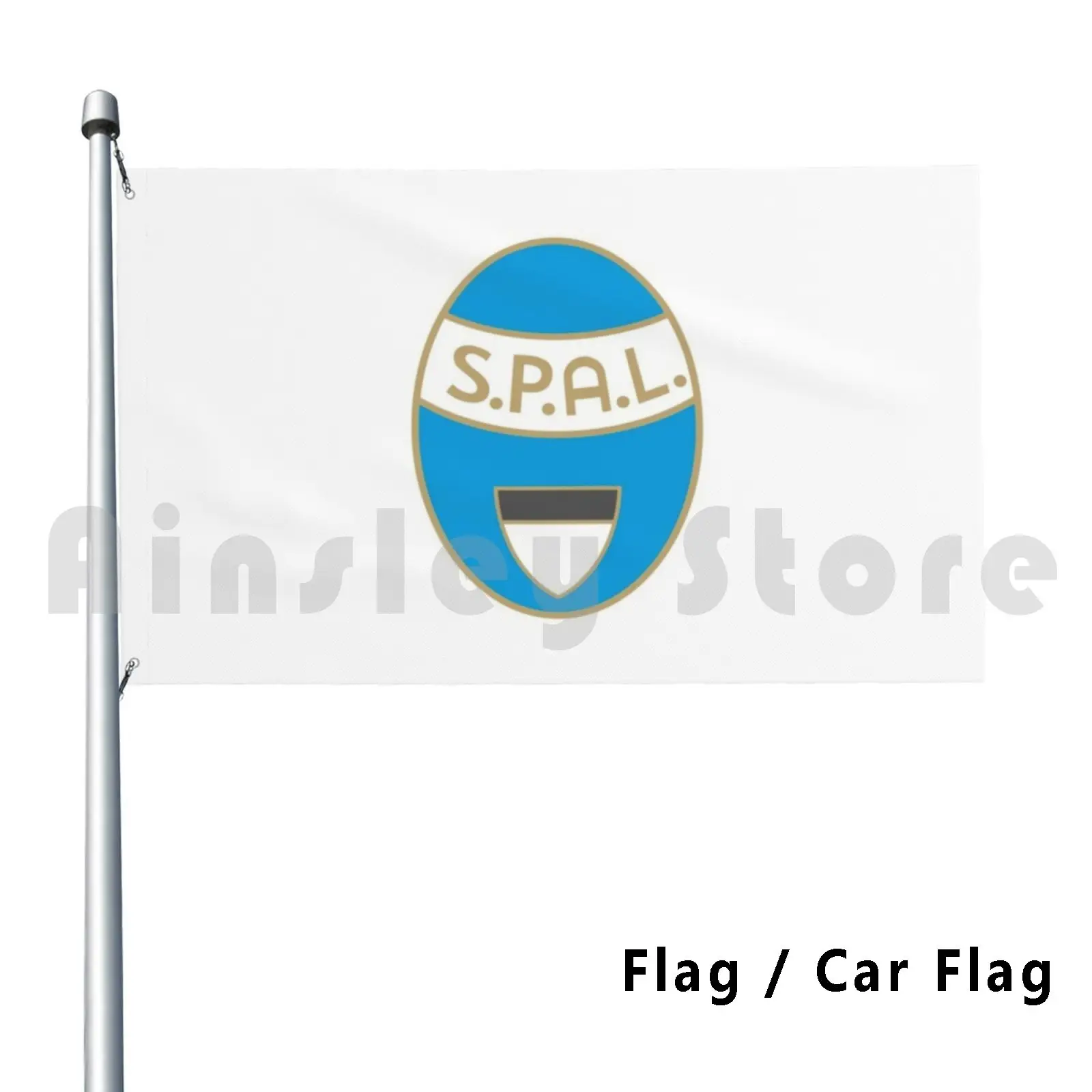 Украшение на открытом воздухе флаг автомобиля Spal Италия Европейский футбольный