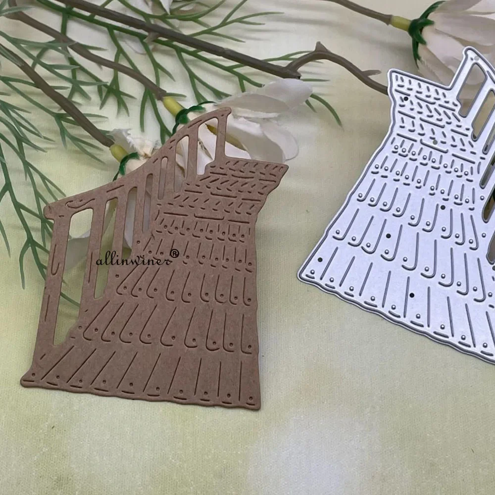 Деревянная эстакада металлические штампы трафареты для DIY скрапбукинга