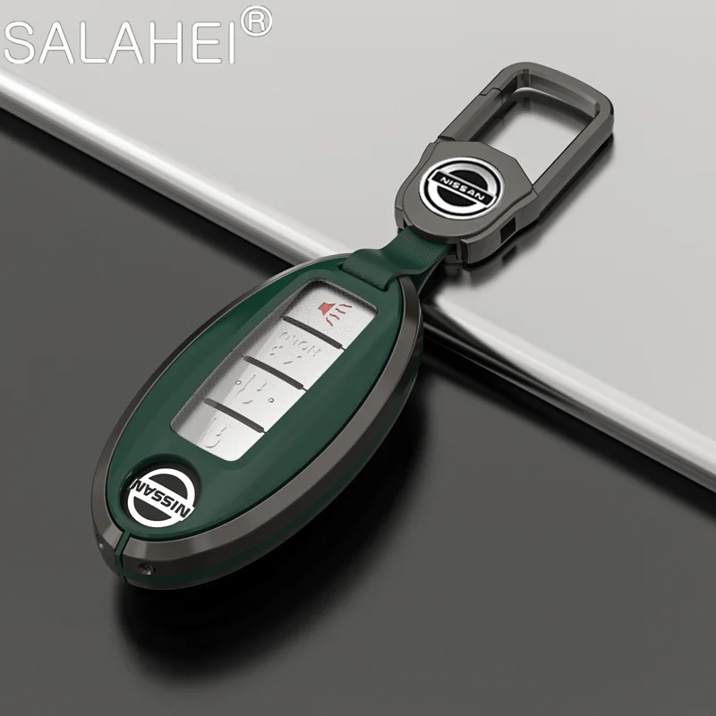 

Zinc Alloy Car Key Case Cover Shell For Nissan Leaf Juke Micra Qashqai J10 X-Trail T32 Versa Patrol Tiida Pathfinder Accessories