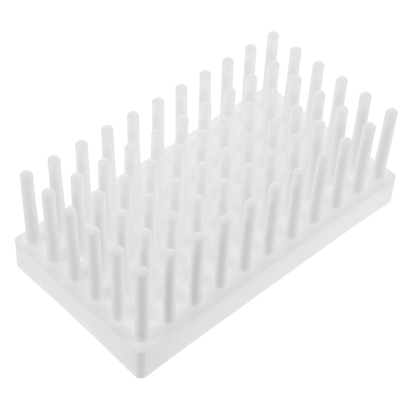 

1pc Test Tube Peg Drying Rack Plastic Test Tube Stand Centrifuge Tube Holder
