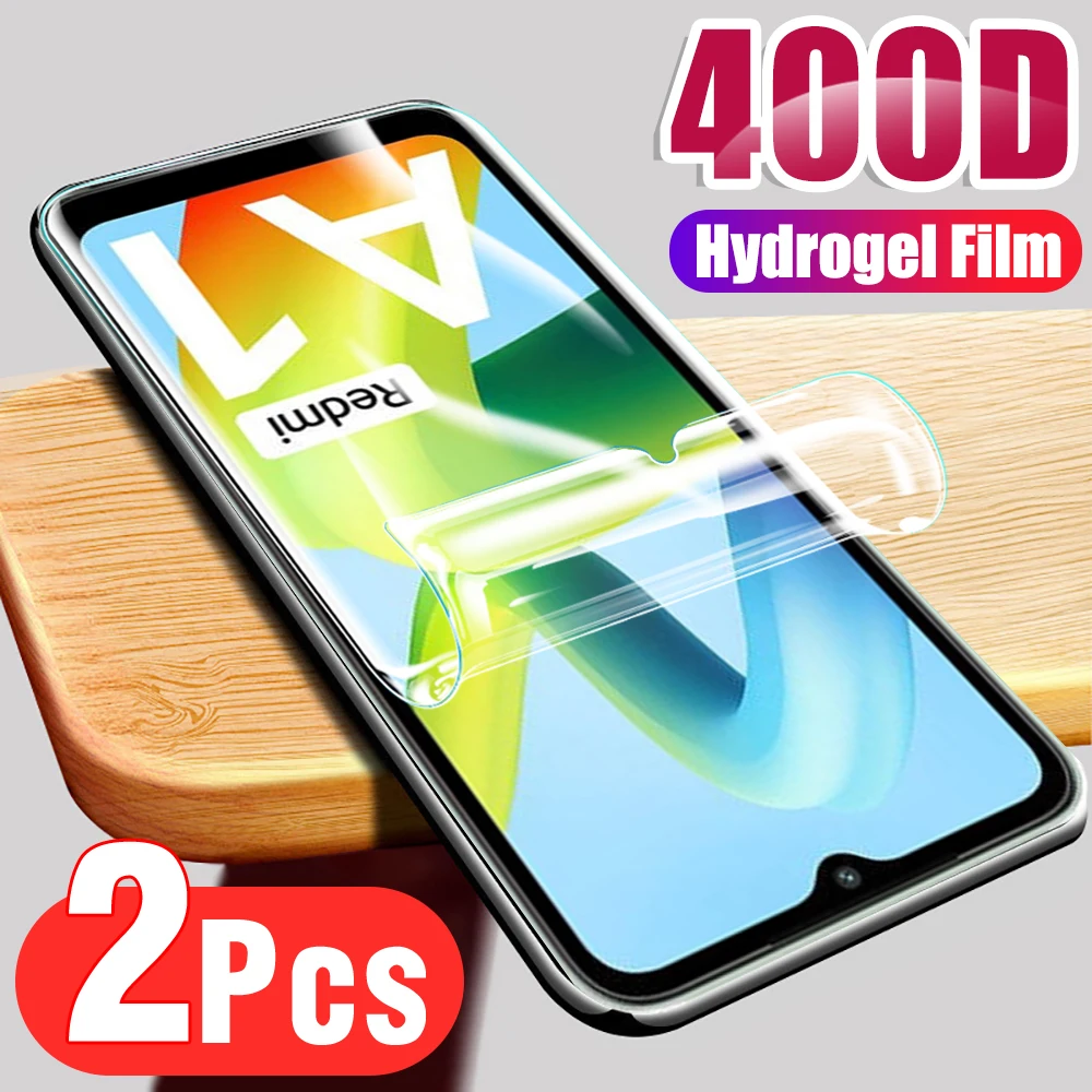 

2 шт. Передняя Гидрогелевая пленка для Xiaomi Redmi A1 Readmi Redmy A 1 1A RedmiA1 4G 6,52 дюймов HD полное покрытие Защитная мягкая пленка
