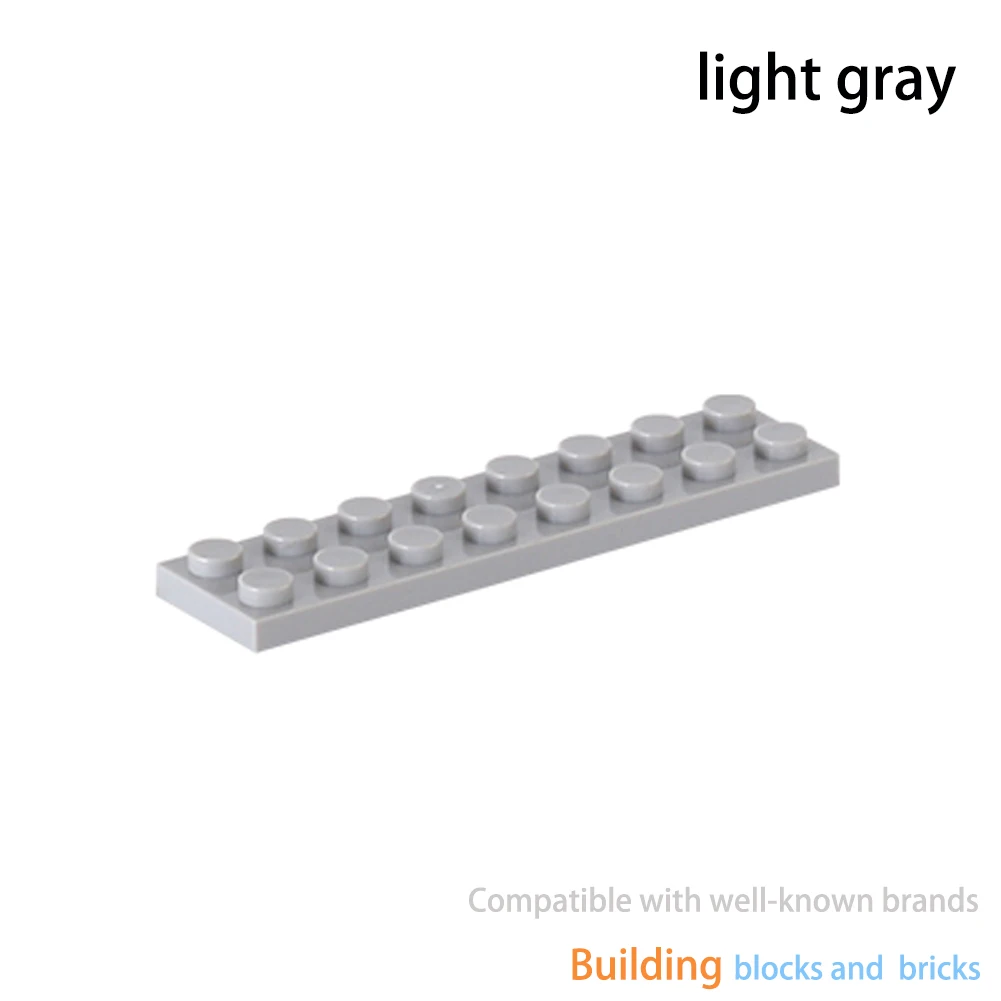 Фото 20/50 шт. доска MOC DIY 2x8, совместимая с строительными блоками известного бренда 3034, классическими строительными блоками, креативными игрушками, подарками №5
