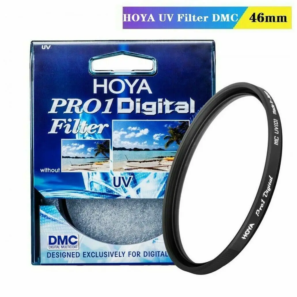 

HOYA 46mm Pro 1 Digital UV Camera Lens Filter Pro1 D UV(O) DMC LPF filter for Nikon Canon Sony Fuji camera lens Protection nd