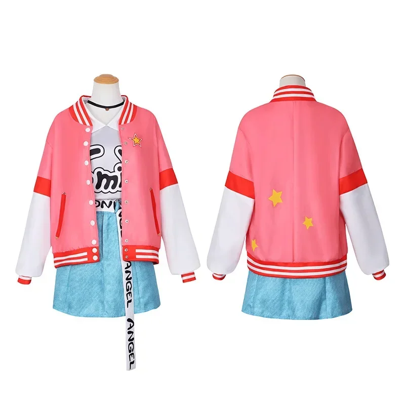 Аниме Miuk Project Sekai Colorful Stage Azusawa Kohane Косплей Костюм Карнавальные костюмы на Хэллоуин