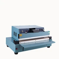 household sealer commercial desktop semi automatic sealing machine pedal plastic bag sealing machine 220v 1000w ed