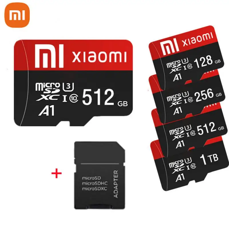 Оригинальная карта Micro TF SD XIAOMI A1 SDXC памяти 512 ГБ 256 128 флэш-памяти класса 10 micro sd для