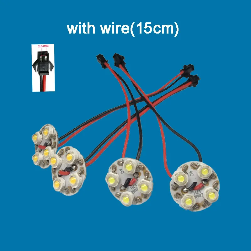 

Светодиодная лампа XunShiNi круглая тёплый белый свет 3Вт/4Вт/5Вт