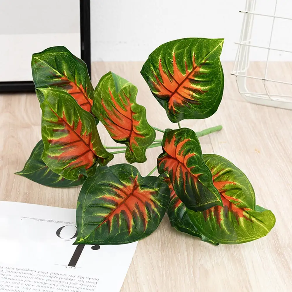 

Chic Simulation Plant No Withering Scindapsus Vivid Artificial Leaves Stem Fake Plant Artificial Plant 1 Branch