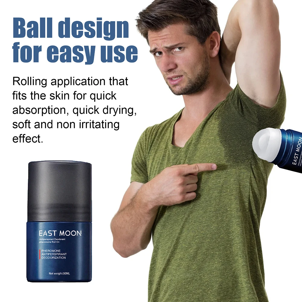 

Дезодорант-шарик для удаления запаха пота, не липкий, стойкий, для всех типов кожи