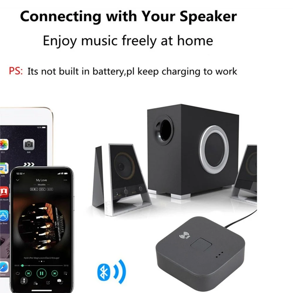 Bluetooth 5 0 беспроводный адаптер для наушников и динамиков |