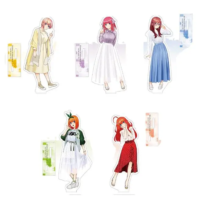 

The Quintessential Quintuplets Nakano Nino Nakano Yotsuba Autumn Dress Ver. Acrylic Figure Stand Figure Stand Model Plate Toy