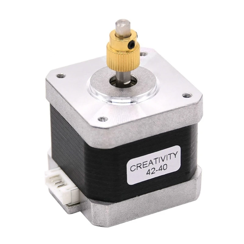

3D Printer 42-34 Stepper Motor (1.8 Degree 0.4NM) with 40 Teeth Brass Extrusion Drop shipping