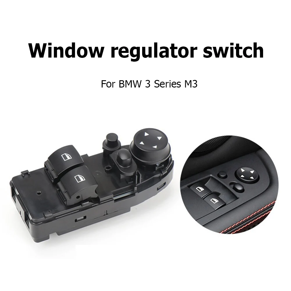 

Электрическая кнопка переключения стеклоподъемника автомобильные аксессуары для BMW 3 серии M3 E92 2005-2010 LCI 2008-2013 кнопка переключения стеклопод...