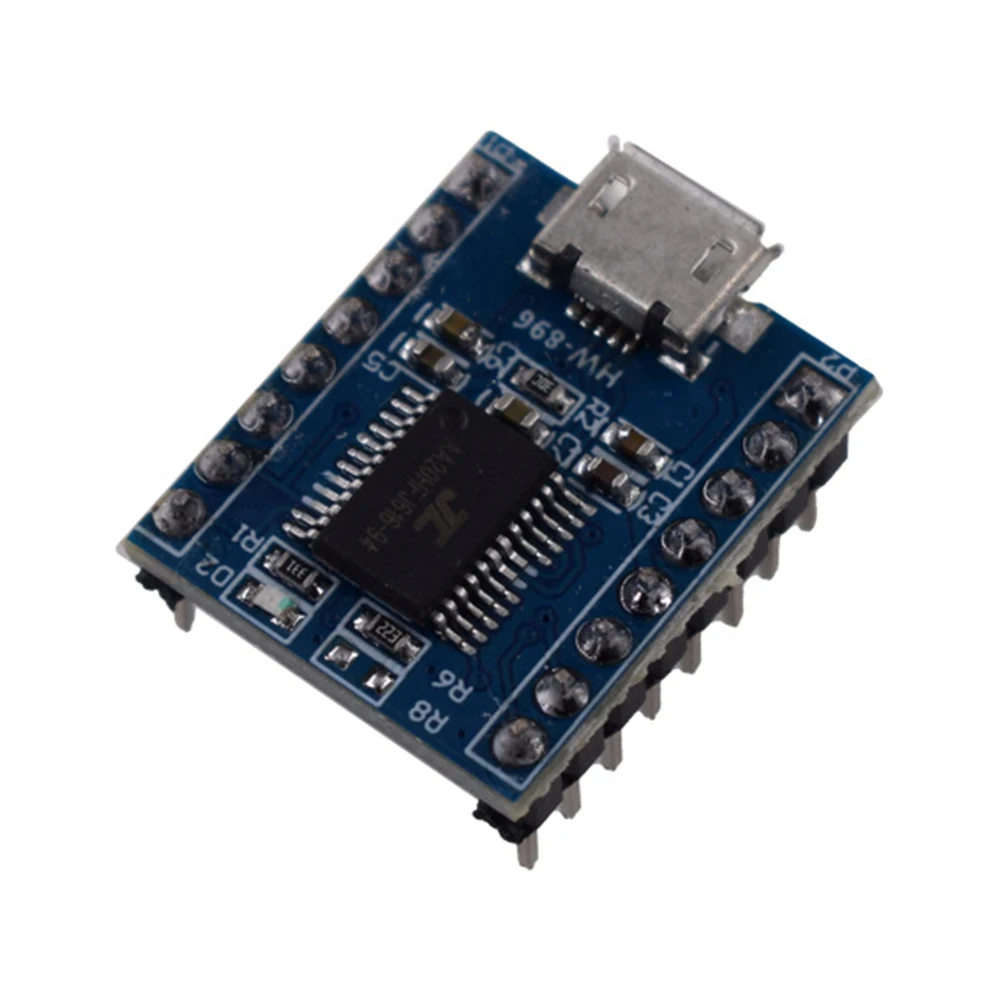 

Модуль JQ6500, плата управления последовательным портом MCU, 30 уровней громкости, регулируемая для файловой системы FAT16/FAT32