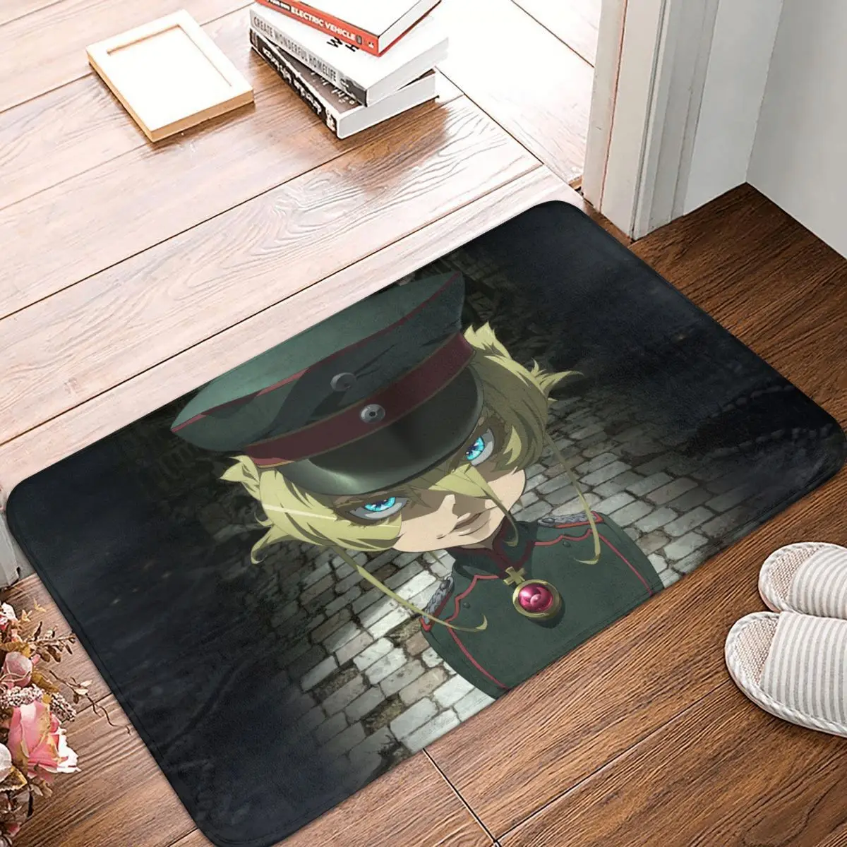 

Противоскользящий дверной коврик Youjo Senki Viktoriya Ivanovna Serebryakov Манга