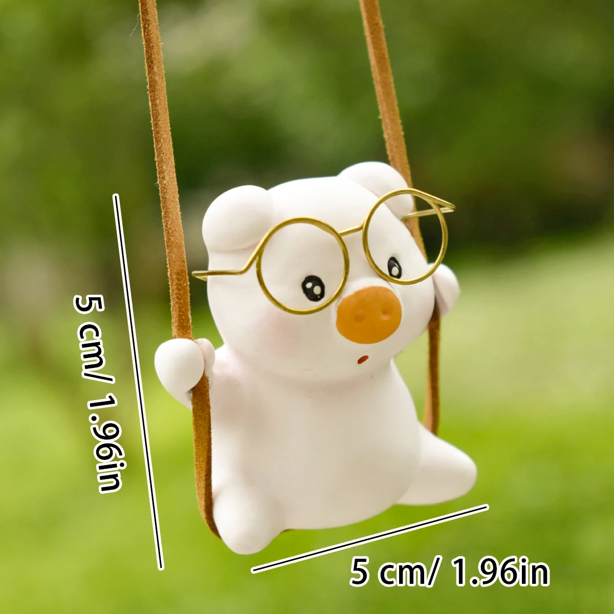 Очаровательная девушка свинья авто подушка безопасности декоративный гипсовый