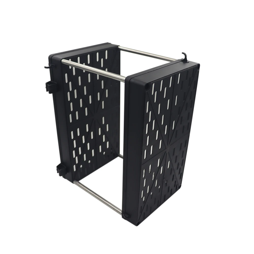 

For Kitchen 2 Tier Bathroom Under Sink Organizer Rack Storage Home Use Removable Cooking Easy To Assemble Portable Multi Purpose
