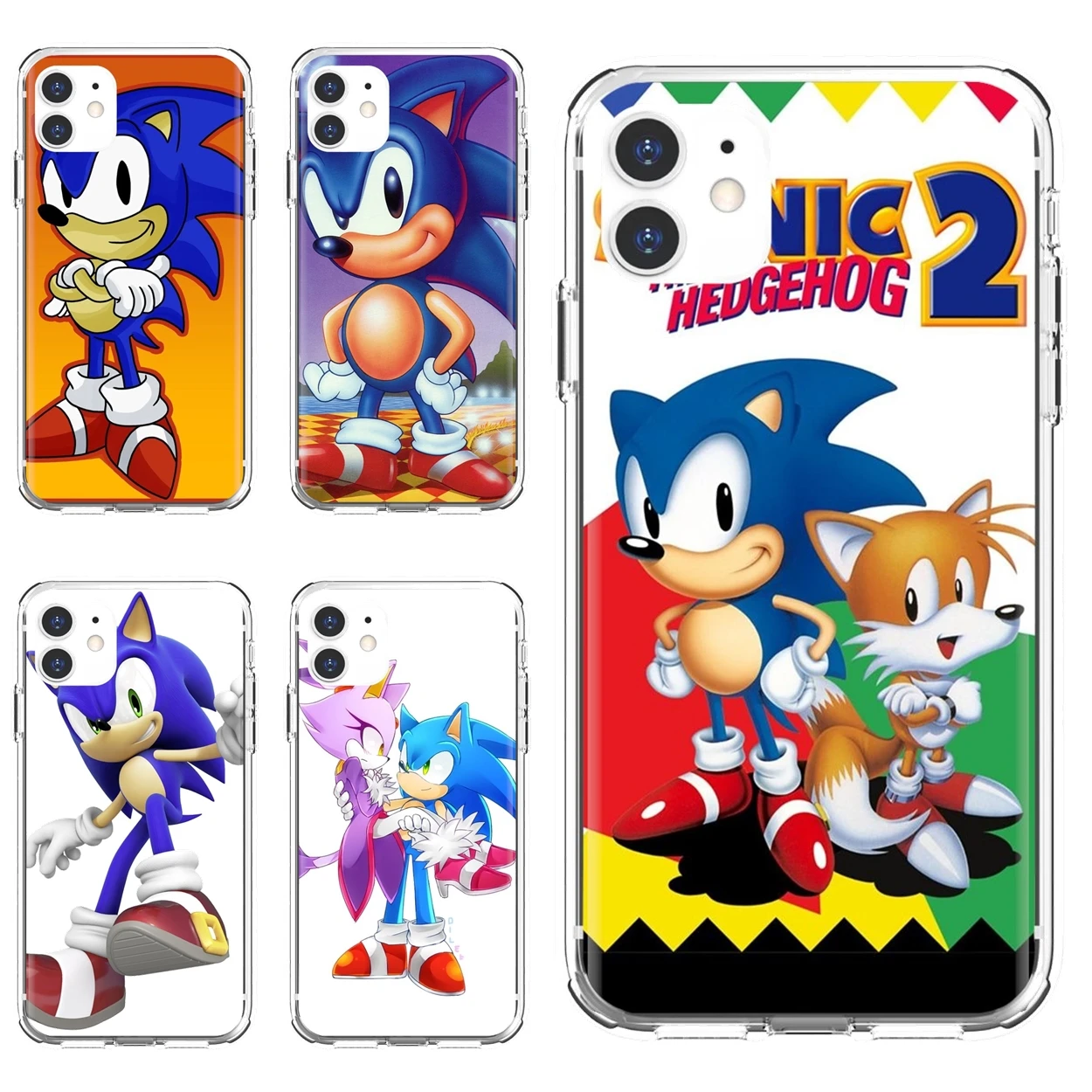 Прозрачные мягкие чехлы для Oppo realme 6 7 i c3 Huawei Mate 20 9 10 40 Lite Pro Nova 2 2i 3 3i 5t Sonic-the-Hedgehog |