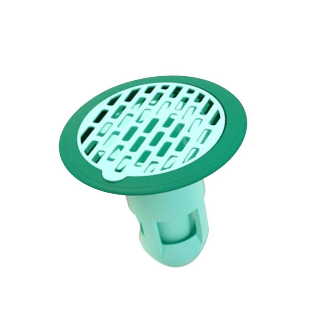 

Shower Floor Drain 360 Deodorant Drains Waterproof Removable Backflow Preventer Insect-Proof Sewer Core Bathroom