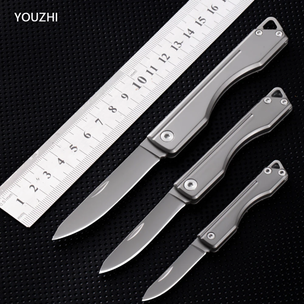 

Folding Knife Stainless Steel Fruit Knife Vegetable Fruit Peeling Knives Lockless Folding Pocket Knife Kitchen Accessories