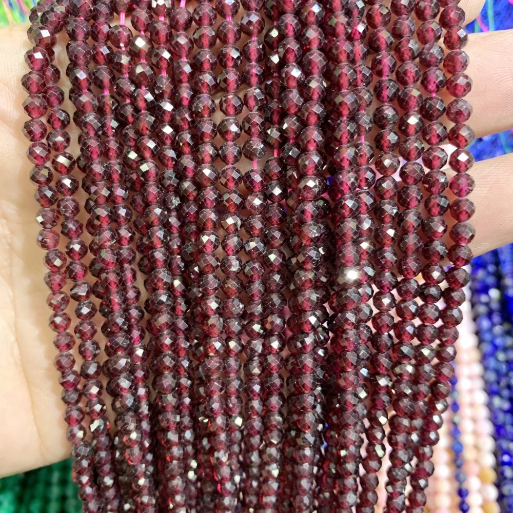 Аксессуары для рукоделия цирконий гранат хризоколла сделай сам Синий Кианит