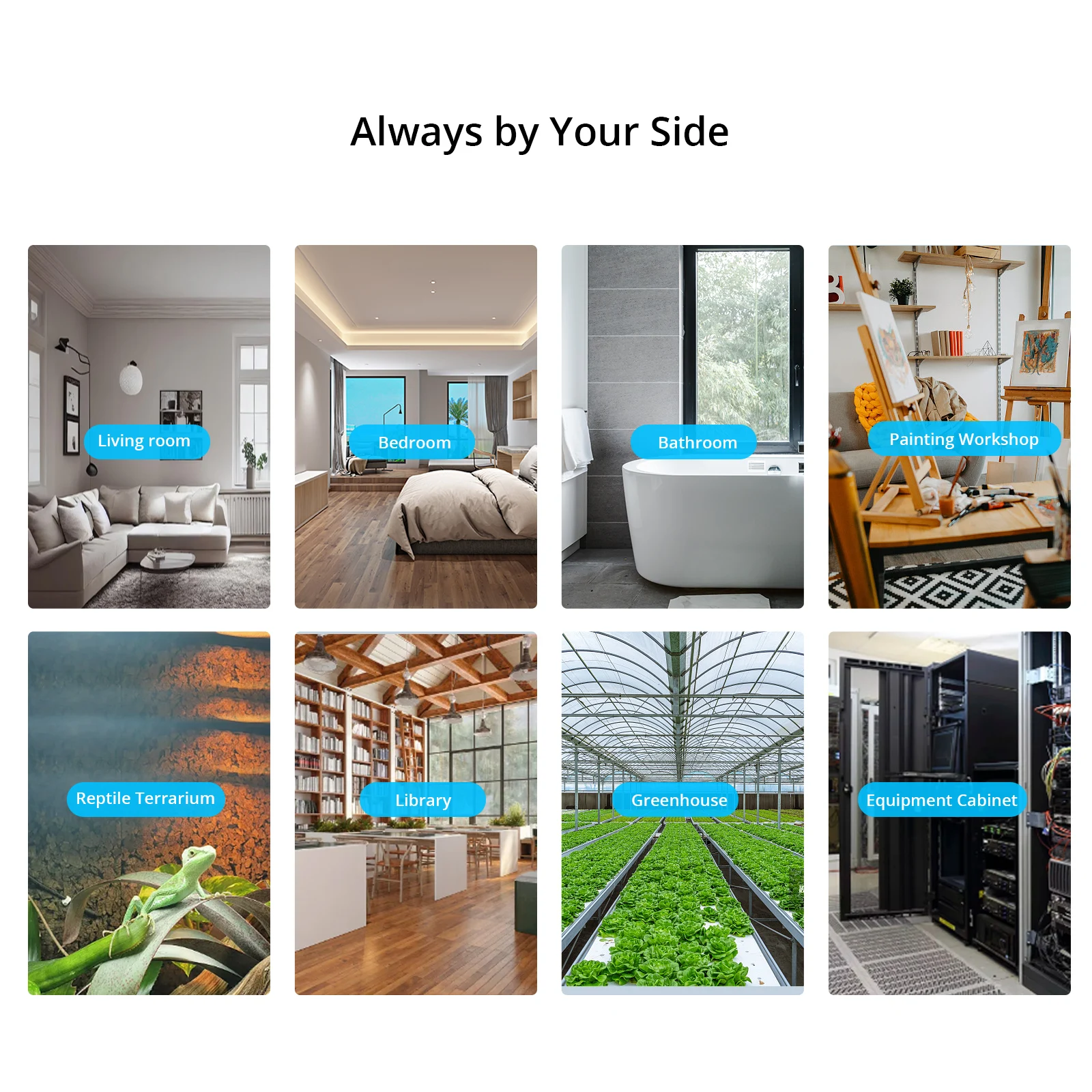 SONOFF SNZB-02P Датчик температуры и влажности Zigbee для умного дома работает с iHost NSPanel Pro