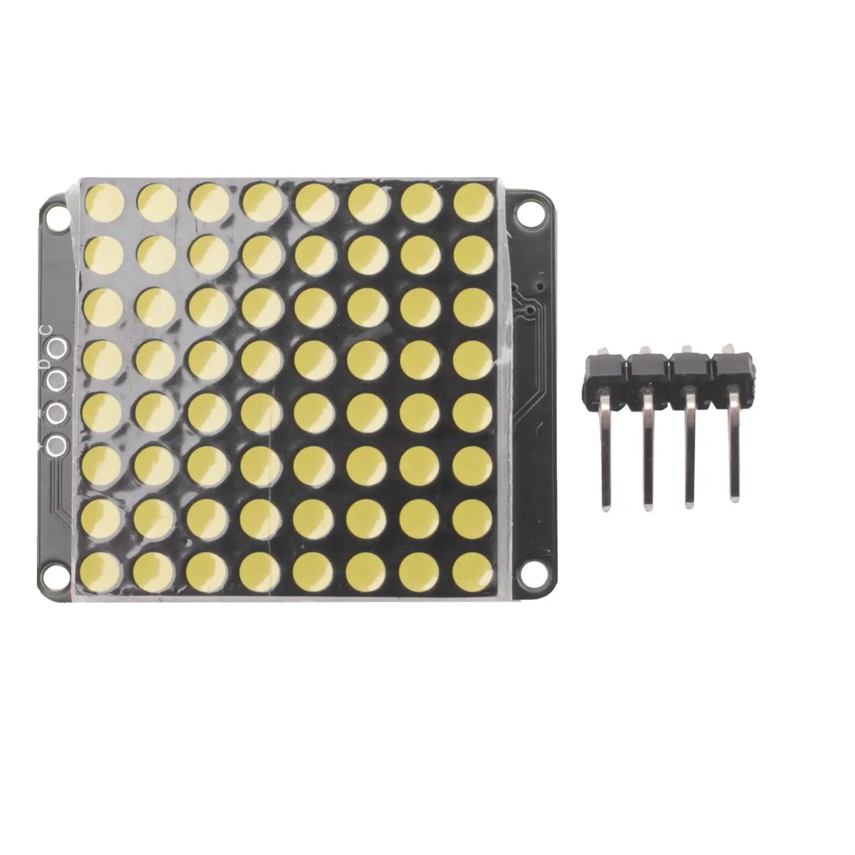 Фото Модуль светодиодной матрицы 8x8 с интерфейсом HT16K33, прямые поставки с завода, поддержка расширения и подключения, электронный LED-экран №2