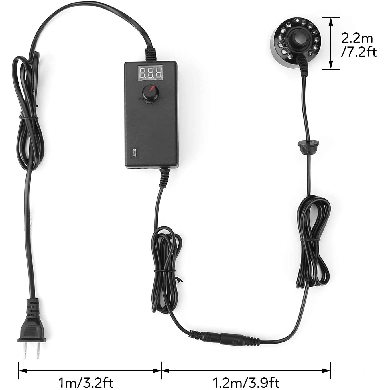 Генератор тумана генератор водяной фонтан пруд туманная машина распылитель