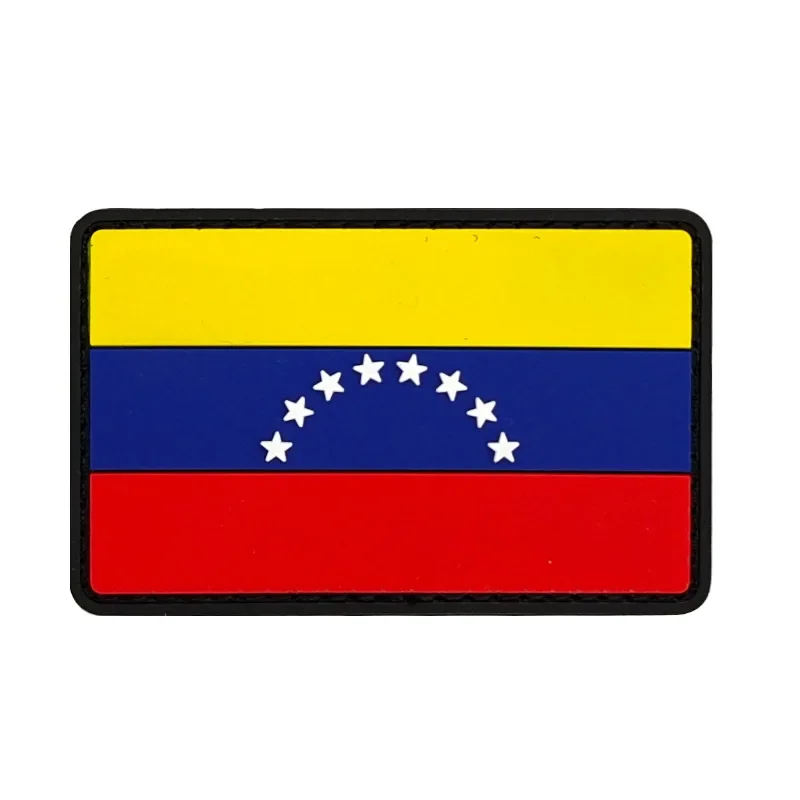 3D резиновые нашивки с российским флагом ПВХ блестками патчи Нигерийским и