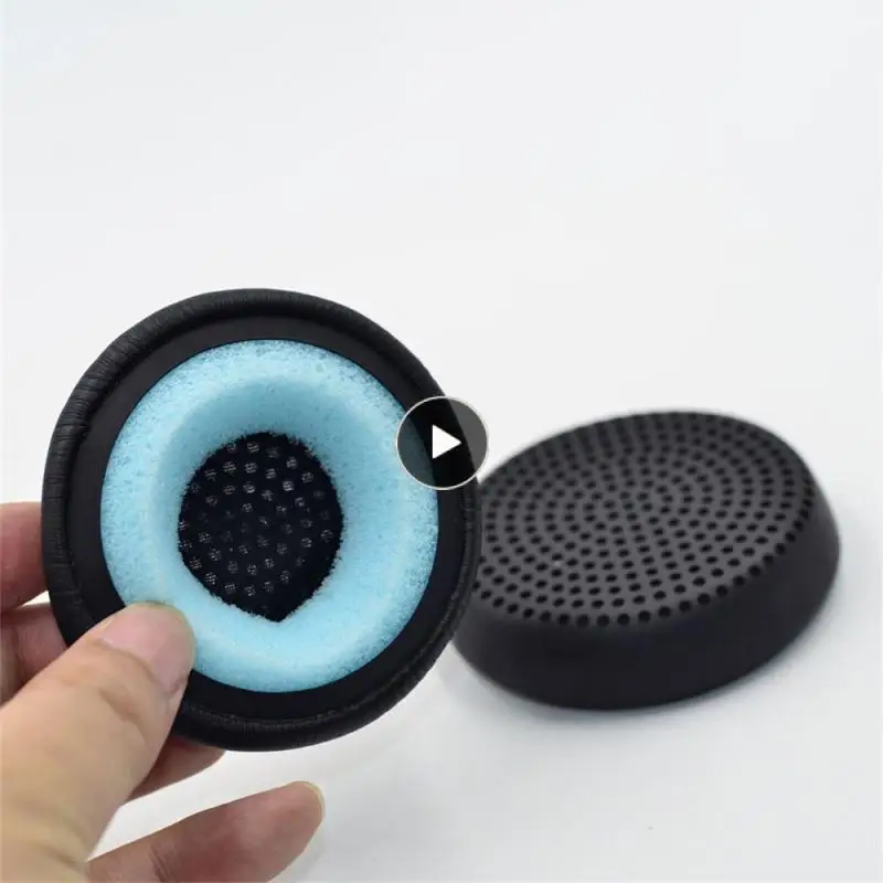 

Fits Wireless Headphones Headphone Sponge Case Blue Grind Earphone Covers Easy Installation Wear Without Pressure Sponge Cover