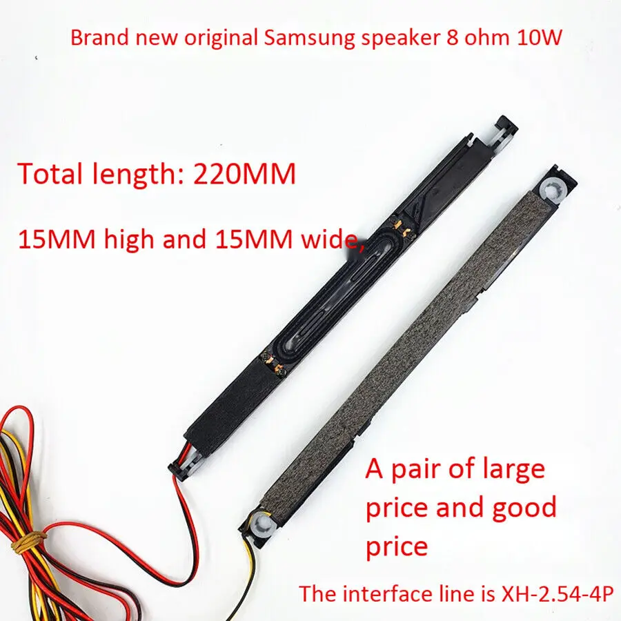 

For New 2PCS FOR Samsung BN96-12941D 8 euro 10W R101206JY LCD speaker