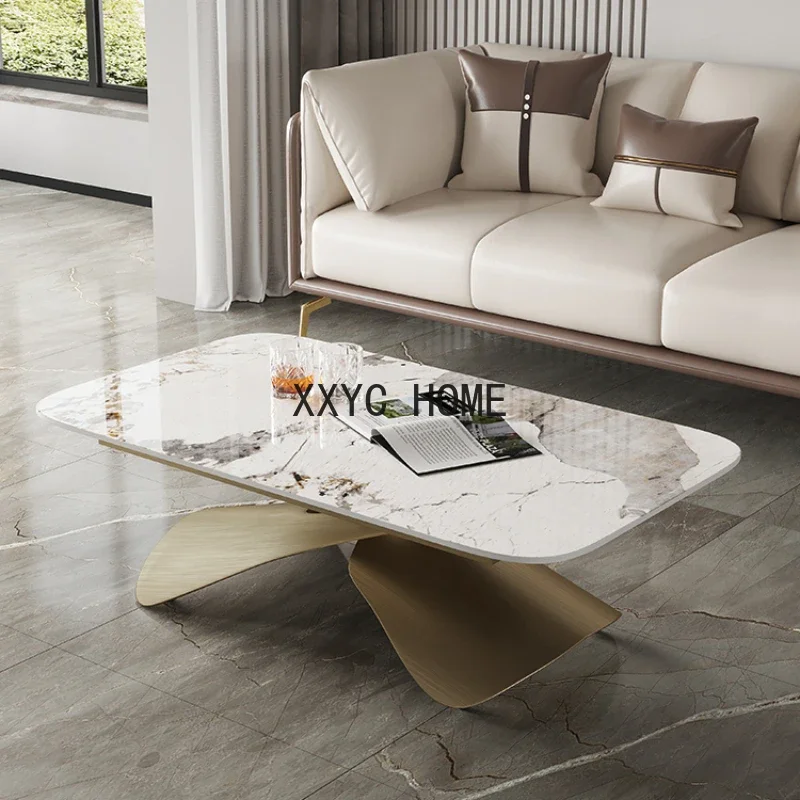 Регулируемый Простой Прозрачный напольный Маленький журнальный столик