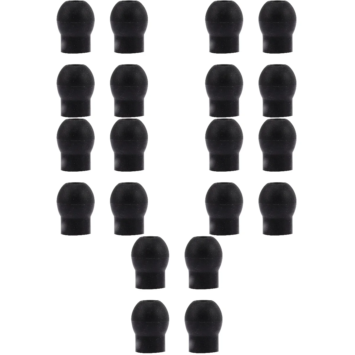 

20 pcs Stethoscope Ear Pieces Stethoscope Ear Tips Stethoscope Replacement Earbuds