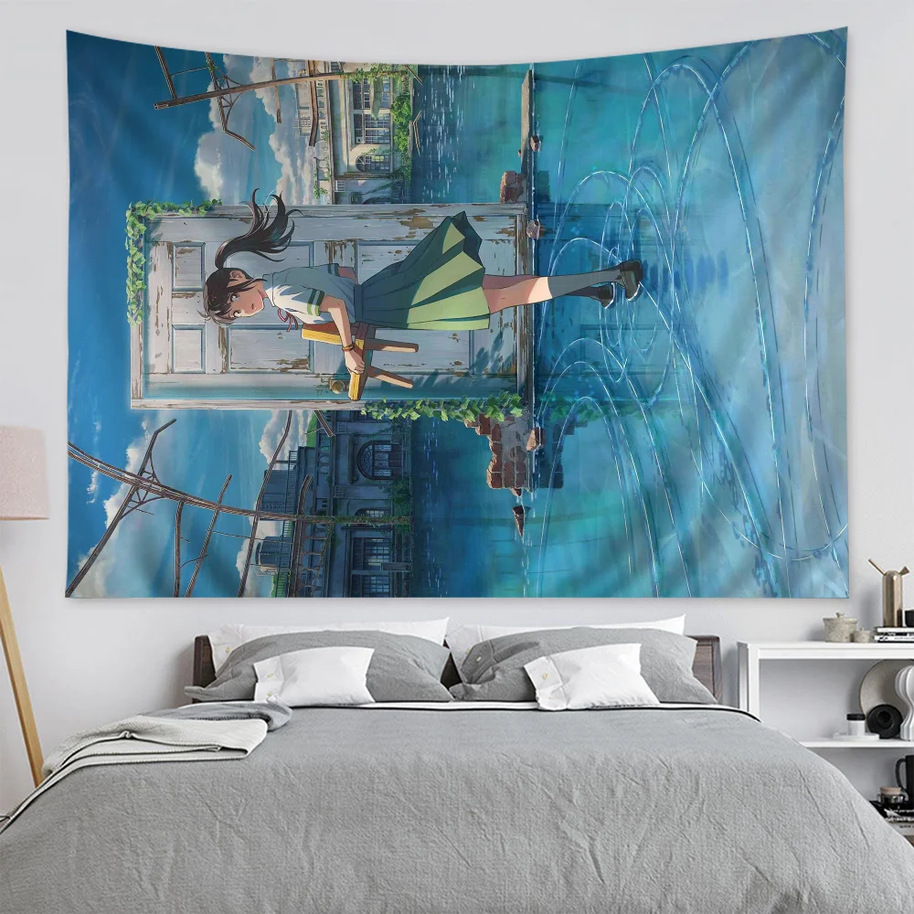 S-Suzume No To Jimari Chart гобелен для гостиной домашнего декора в общежитии художественный