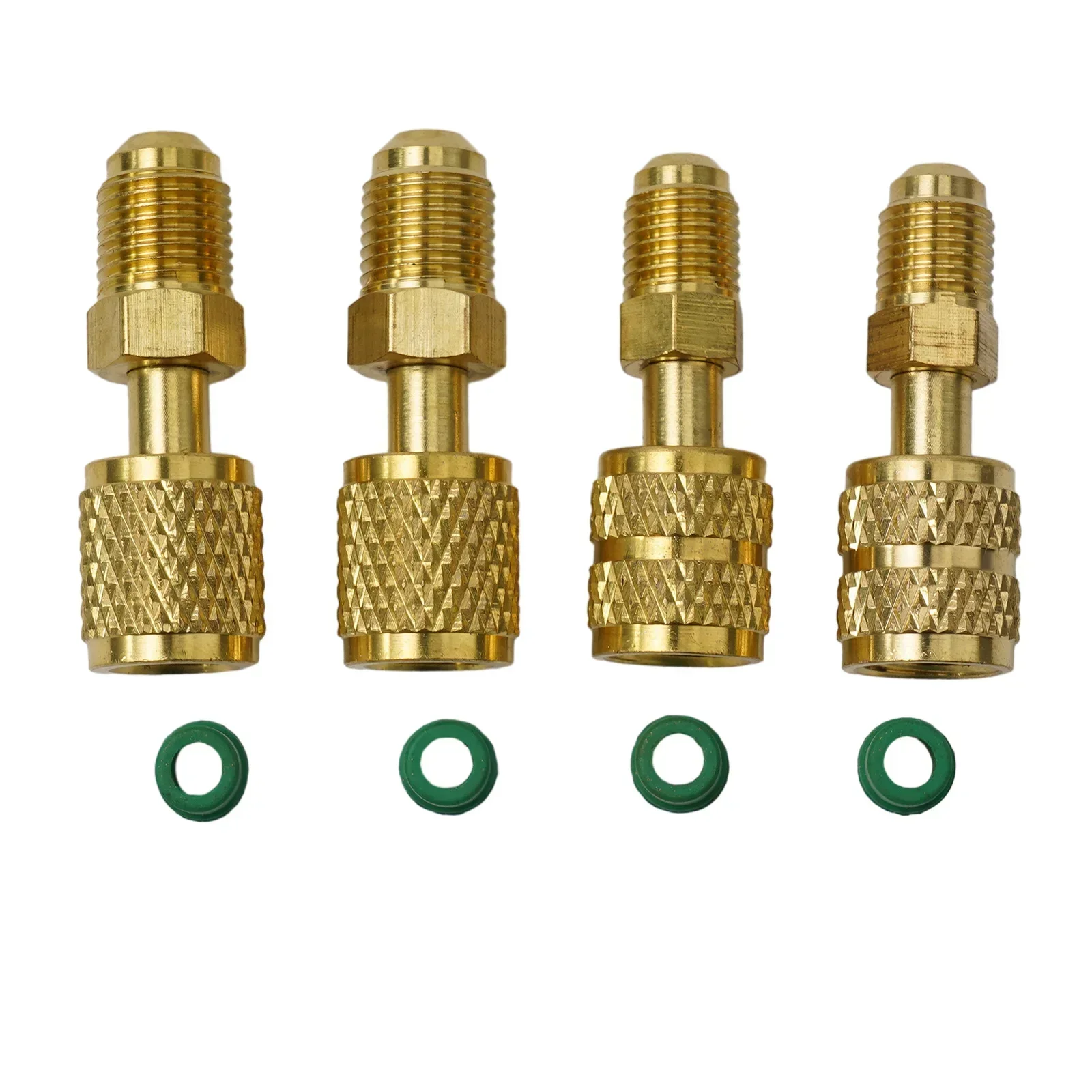 R410a Адаптер для зарядки холодильного оборудования 5/16 SAE F Быстрый разъем на 1/4 M Flare