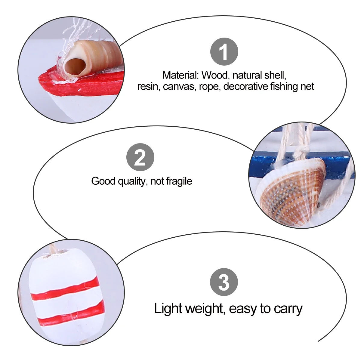 4 шт. пляжный орнамент в средиземноморском стиле Mini Dhow настольное украшение из