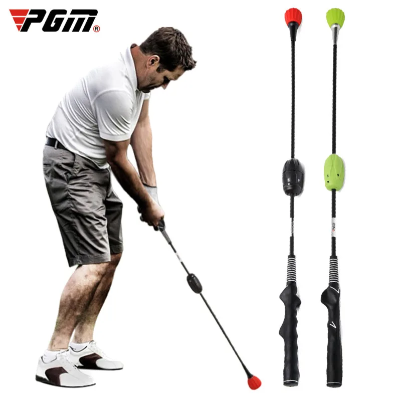 PGM Golf Swing Training Club Sound Magnetic Adjustable Correct Posture Trainer Bar Beginner Warm Up Simulator Teach Wand Stick