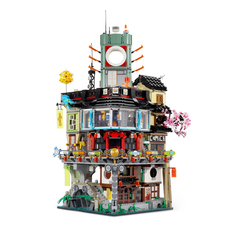 

89049 4928 шт., Детский конструктор «Город»