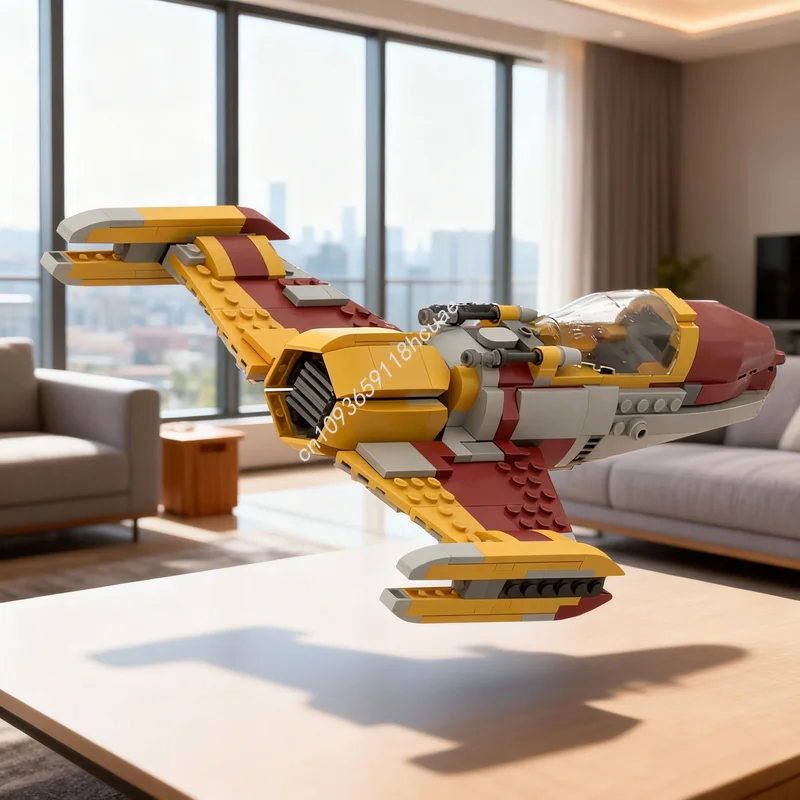 Фото 391 деталь MOC Shin Hati S Starfighter MOD: Звездная модель для сборки, конструктор, развивающая игрушка, подарок на день рождения, праздничный набор №1