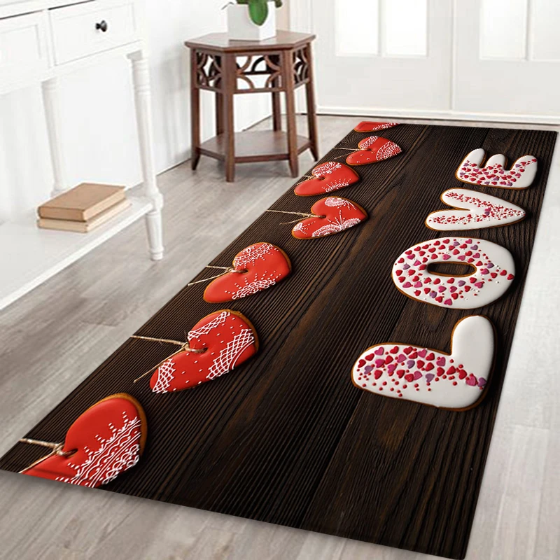 Новый Противоскользящий кухонный коврик Настенный Коврик для входной двери