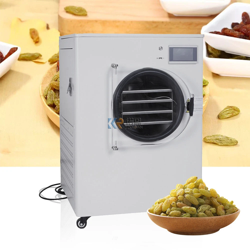 Customizable Vacuum Vertical Vegetable Right Freeze Dryer At Home For Sale New Type Freeze Dehydrated Fruit with Good Quality images - 6