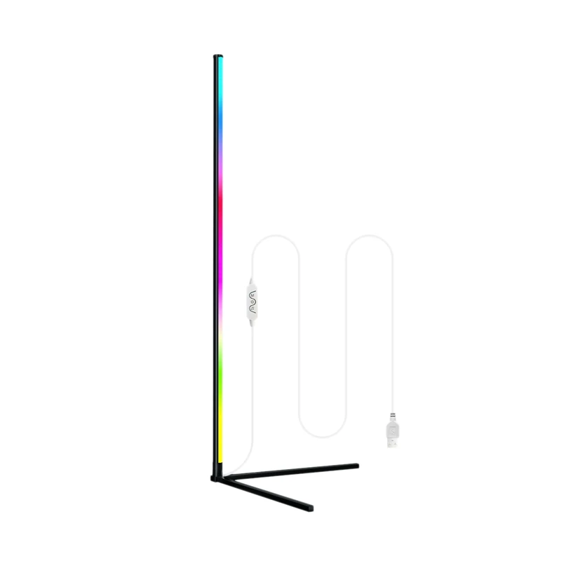 

Rgb Floor Lamp Bedroom Color Changing Corner Lamp with Smart App Remote Control Living Room Night Light
