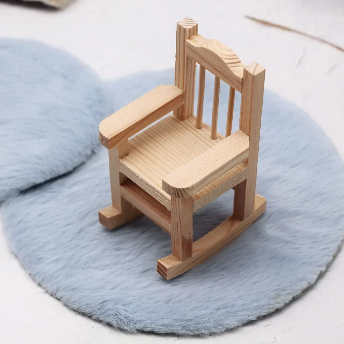 Масштаб 1/12 плюшевый ковер для кукольного домика аксессуары кукол в